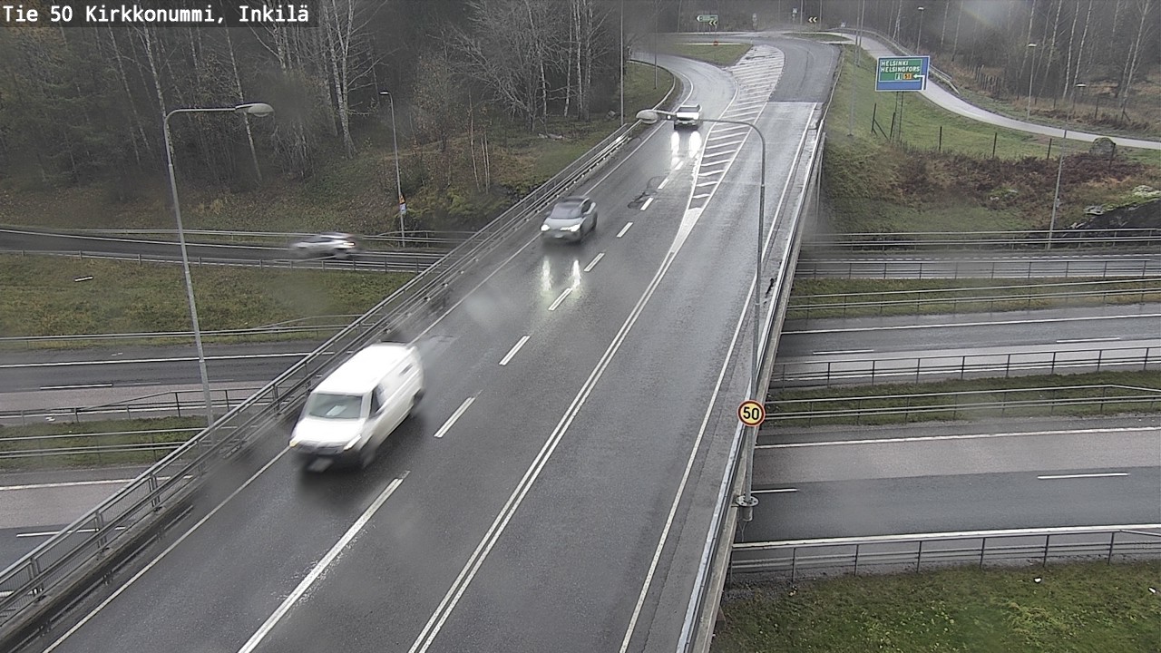 Kelikamerat Kuva Tie 50 Kirkkonummi, Inkilä, Kirkkonummi, Uusimaa