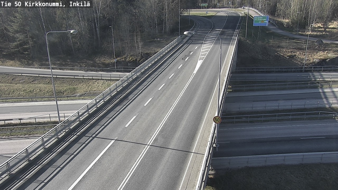 Kelikamerat Kuva Tie 50 Kirkkonummi, Inkilä, Kirkkonummi, Uusimaa