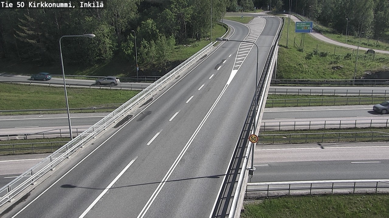 Kelikamerat Kuva Tie 50 Kirkkonummi, Inkilä, Kirkkonummi, Uusimaa