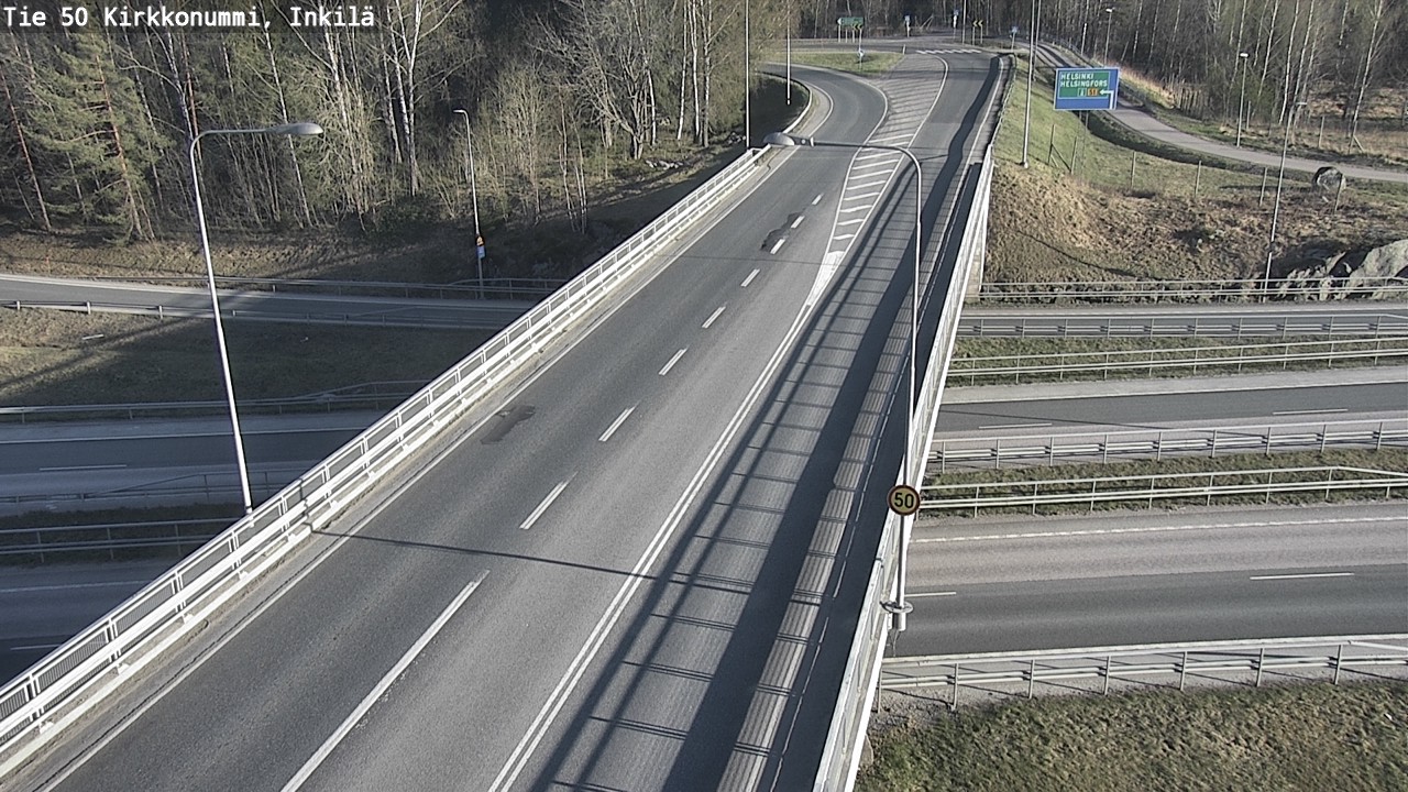 Kelikamerat Kuva Tie 50 Kirkkonummi, Inkilä, Kirkkonummi, Uusimaa