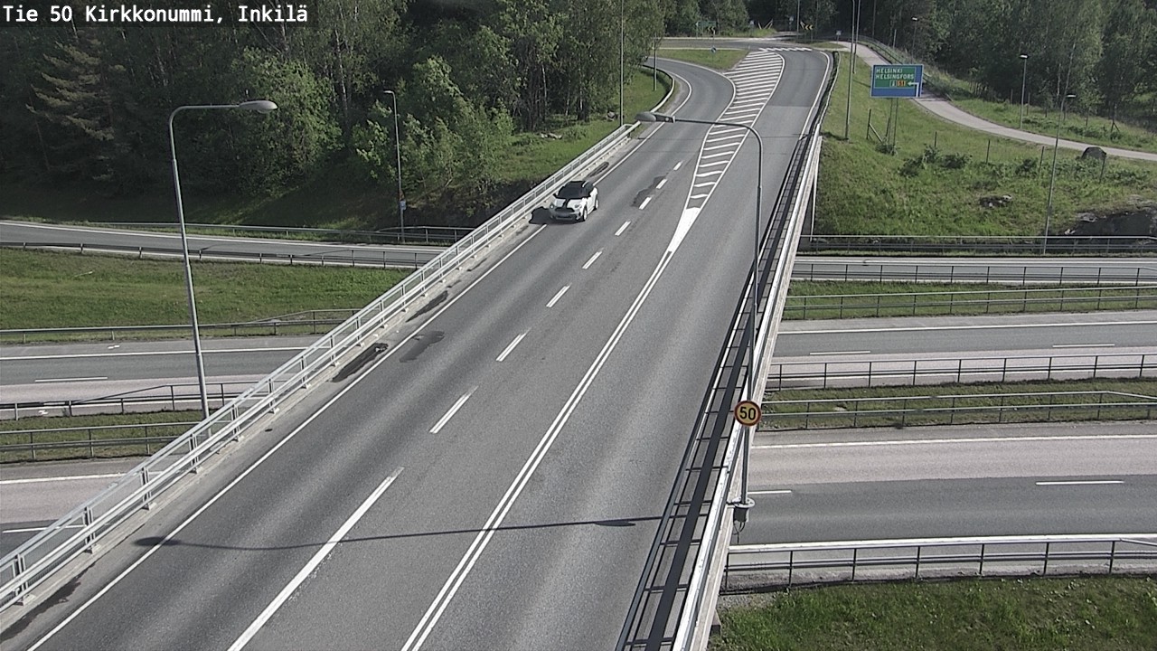 Kelikamerat Kuva Tie 50 Kirkkonummi, Inkilä, Kirkkonummi, Uusimaa