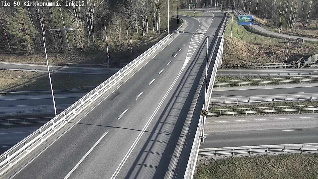 Kelikamerat Kuva Tie 50 Kirkkonummi, Inkilä, Kirkkonummi, Uusimaa
