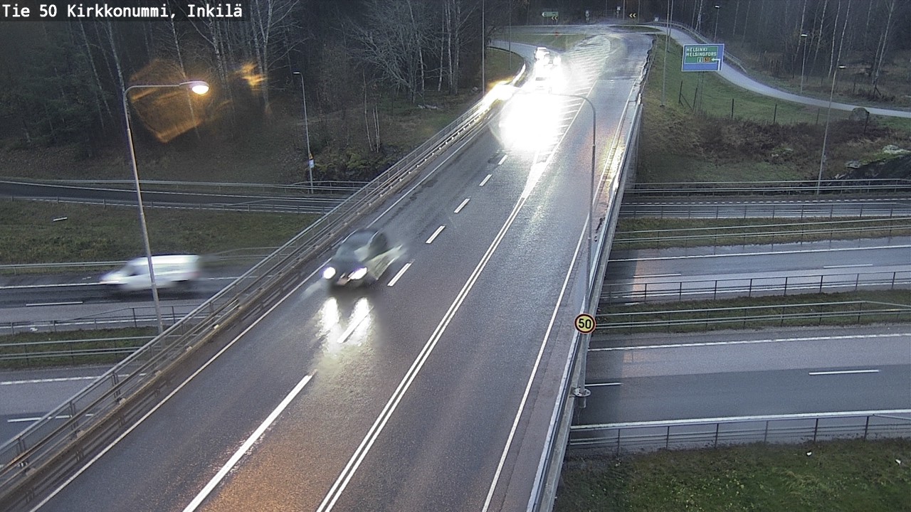 Kelikamerat Kuva Tie 50 Kirkkonummi, Inkilä, Kirkkonummi, Uusimaa