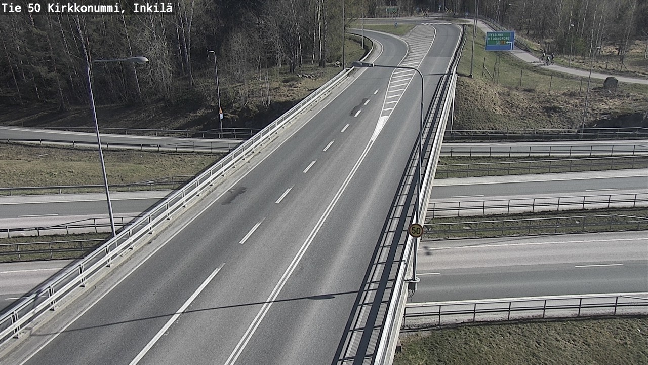 Kelikamerat Kuva Tie 50 Kirkkonummi, Inkilä, Kirkkonummi, Uusimaa