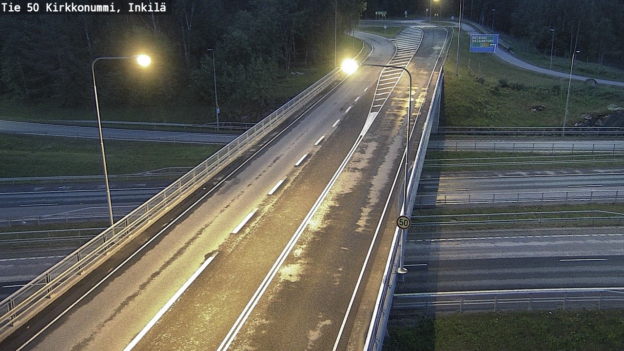 Kelikamerat Kuva Tie 50 Kirkkonummi, Inkilä, Kirkkonummi, Uusimaa