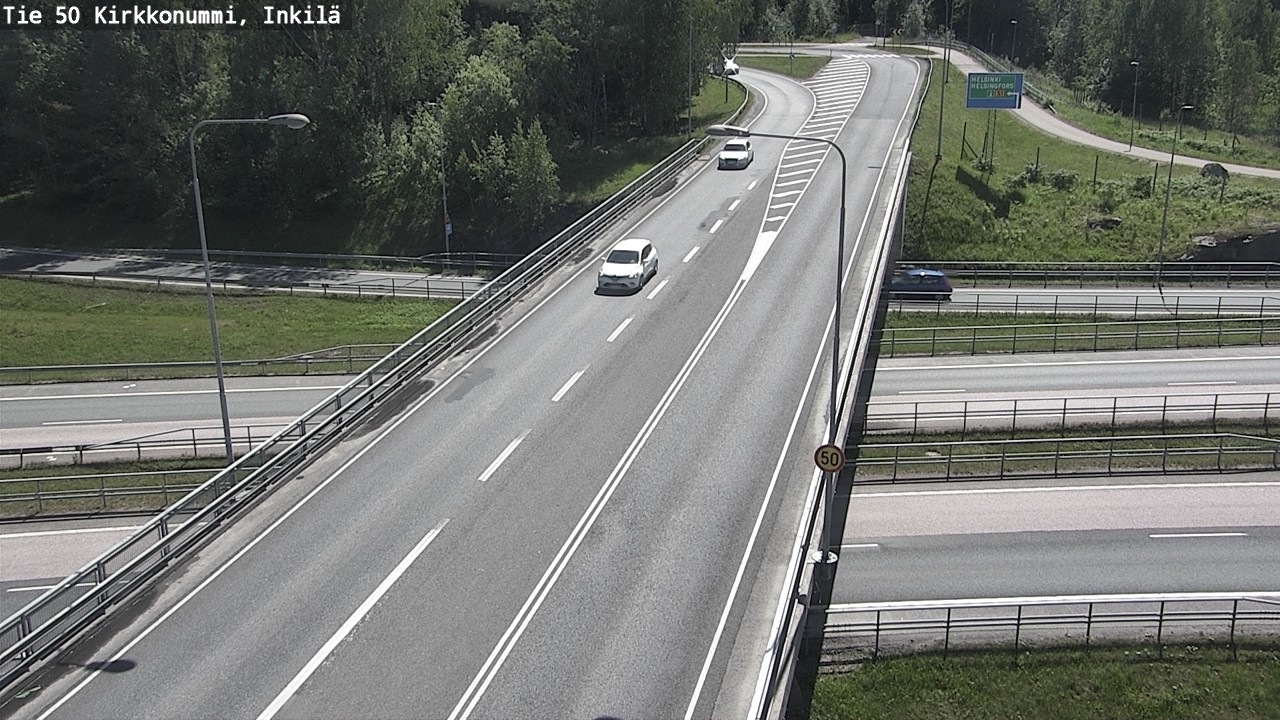 Kelikamerat Kuva Tie 50 Kirkkonummi, Inkilä, Kirkkonummi, Uusimaa