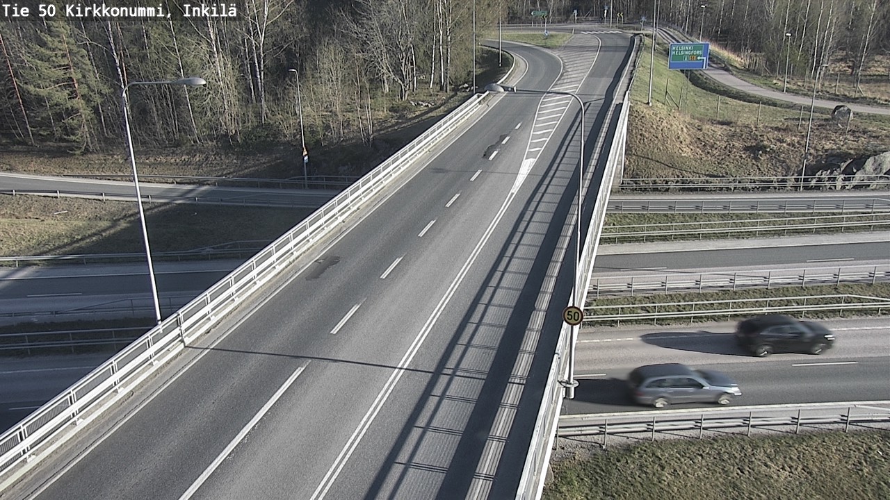 Kelikamerat Kuva Tie 50 Kirkkonummi, Inkilä, Kirkkonummi, Uusimaa