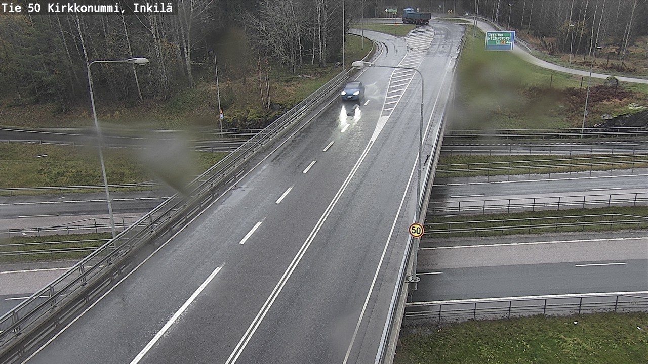 Kelikamerat Kuva Tie 50 Kirkkonummi, Inkilä, Kirkkonummi, Uusimaa