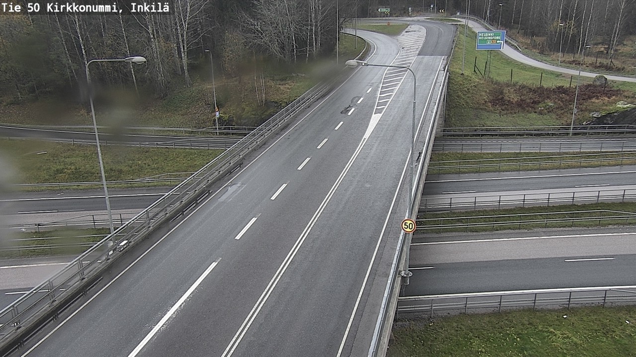 Kelikamerat Kuva Tie 50 Kirkkonummi, Inkilä, Kirkkonummi, Uusimaa