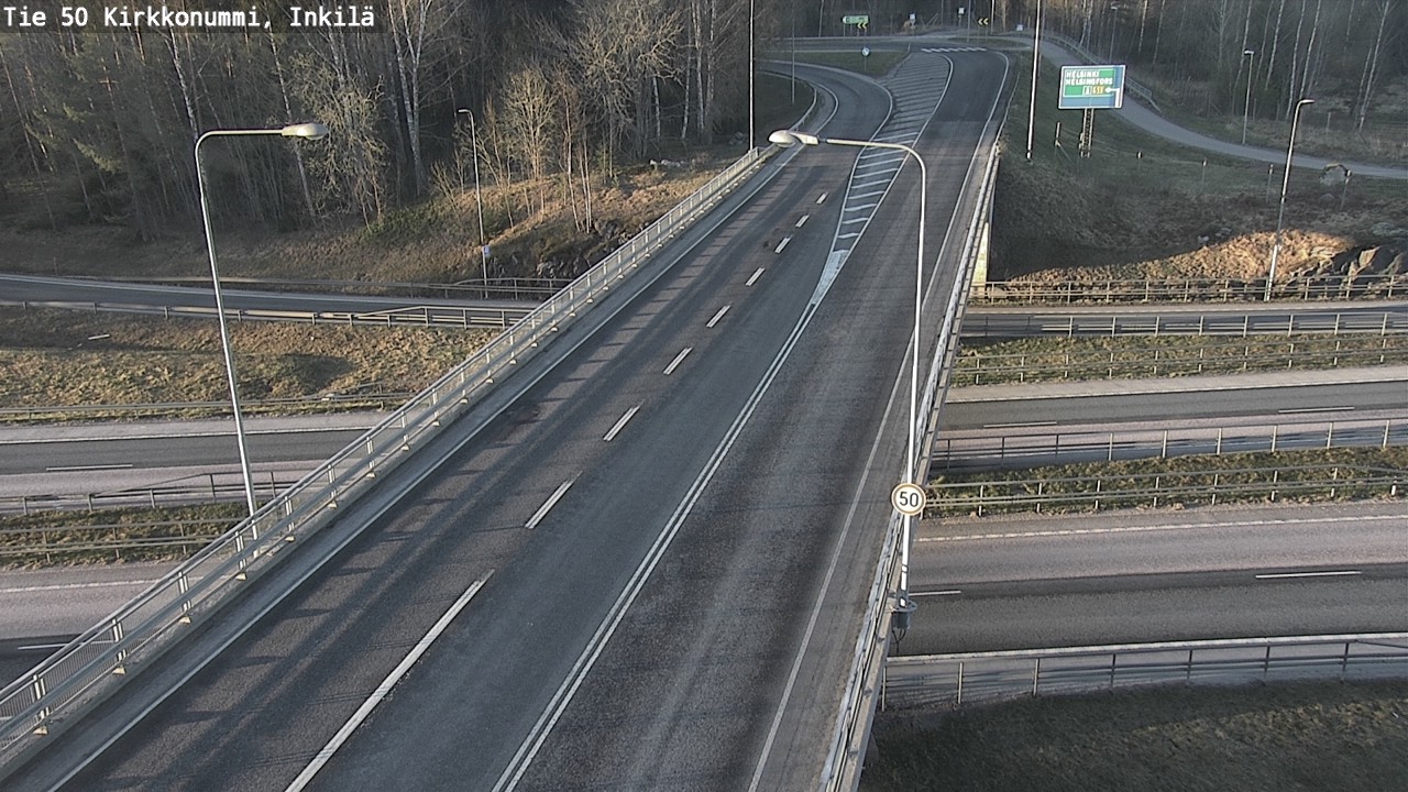 Kelikamerat Kuva Tie 50 Kirkkonummi, Inkilä, Kirkkonummi, Uusimaa