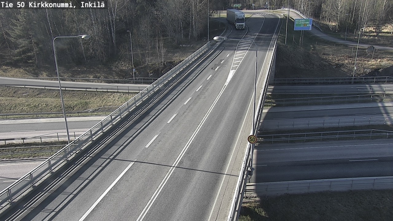 Kelikamerat Kuva Tie 50 Kirkkonummi, Inkilä, Kirkkonummi, Uusimaa