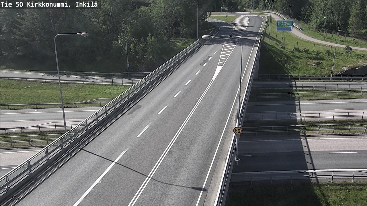 Kelikamerat Kuva Tie 50 Kirkkonummi, Inkilä, Kirkkonummi, Uusimaa