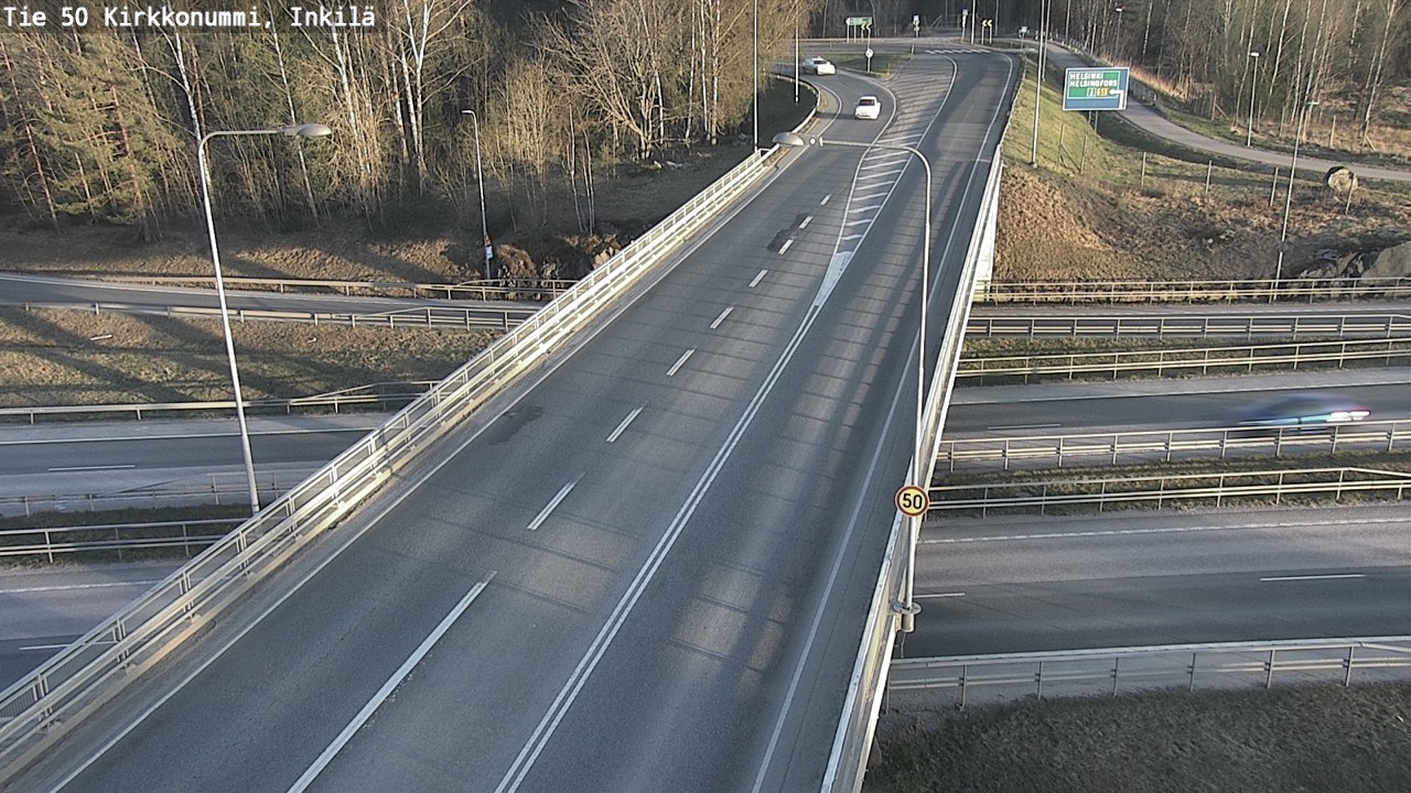 Kelikamerat Kuva Tie 50 Kirkkonummi, Inkilä, Kirkkonummi, Uusimaa