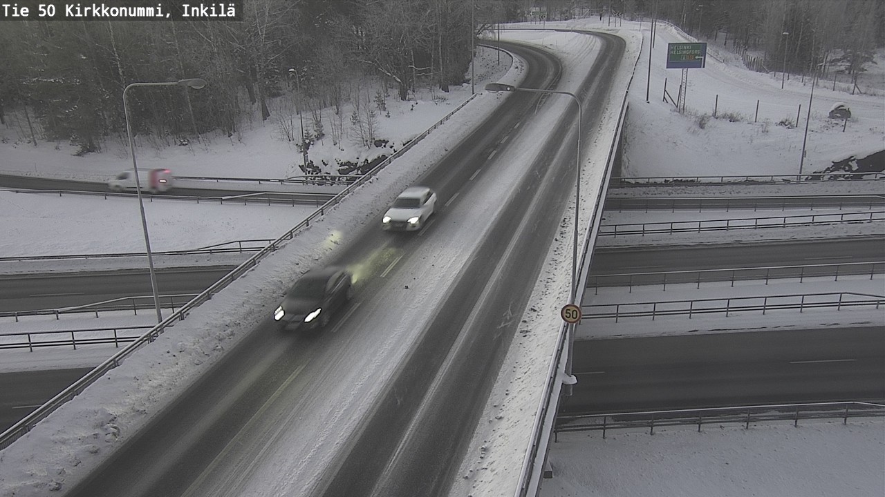 Kelikamerat Kuva Tie 50 Kirkkonummi, Inkilä, Kirkkonummi, Uusimaa