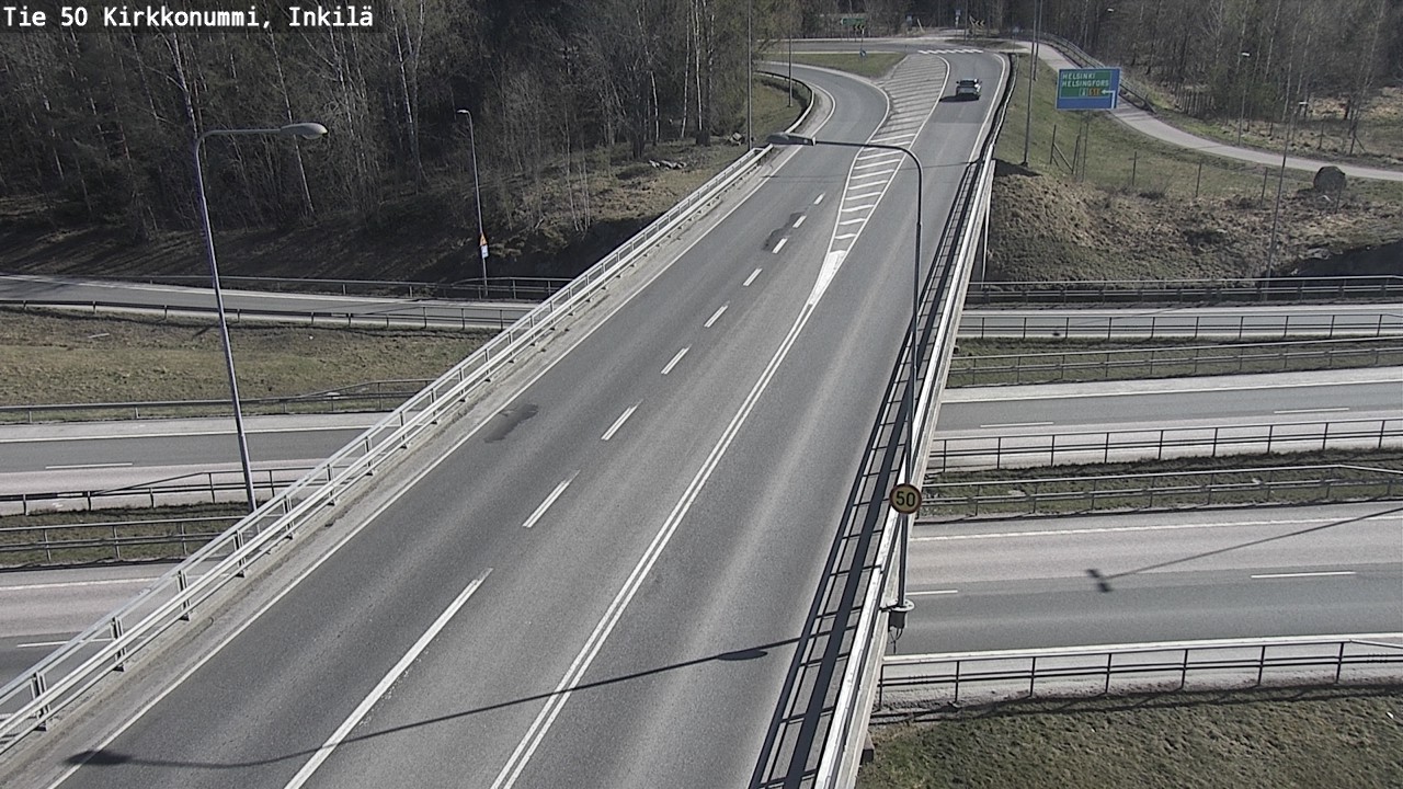 Kelikamerat Kuva Tie 50 Kirkkonummi, Inkilä, Kirkkonummi, Uusimaa