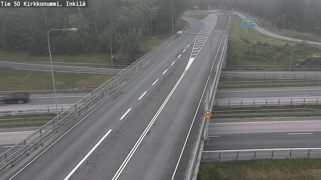 Kelikamerat Kuva Tie 50 Kirkkonummi, Inkilä, Kirkkonummi, Uusimaa