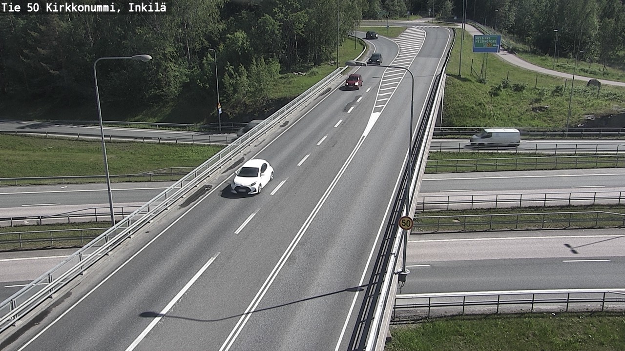 Kelikamerat Kuva Tie 50 Kirkkonummi, Inkilä, Kirkkonummi, Uusimaa