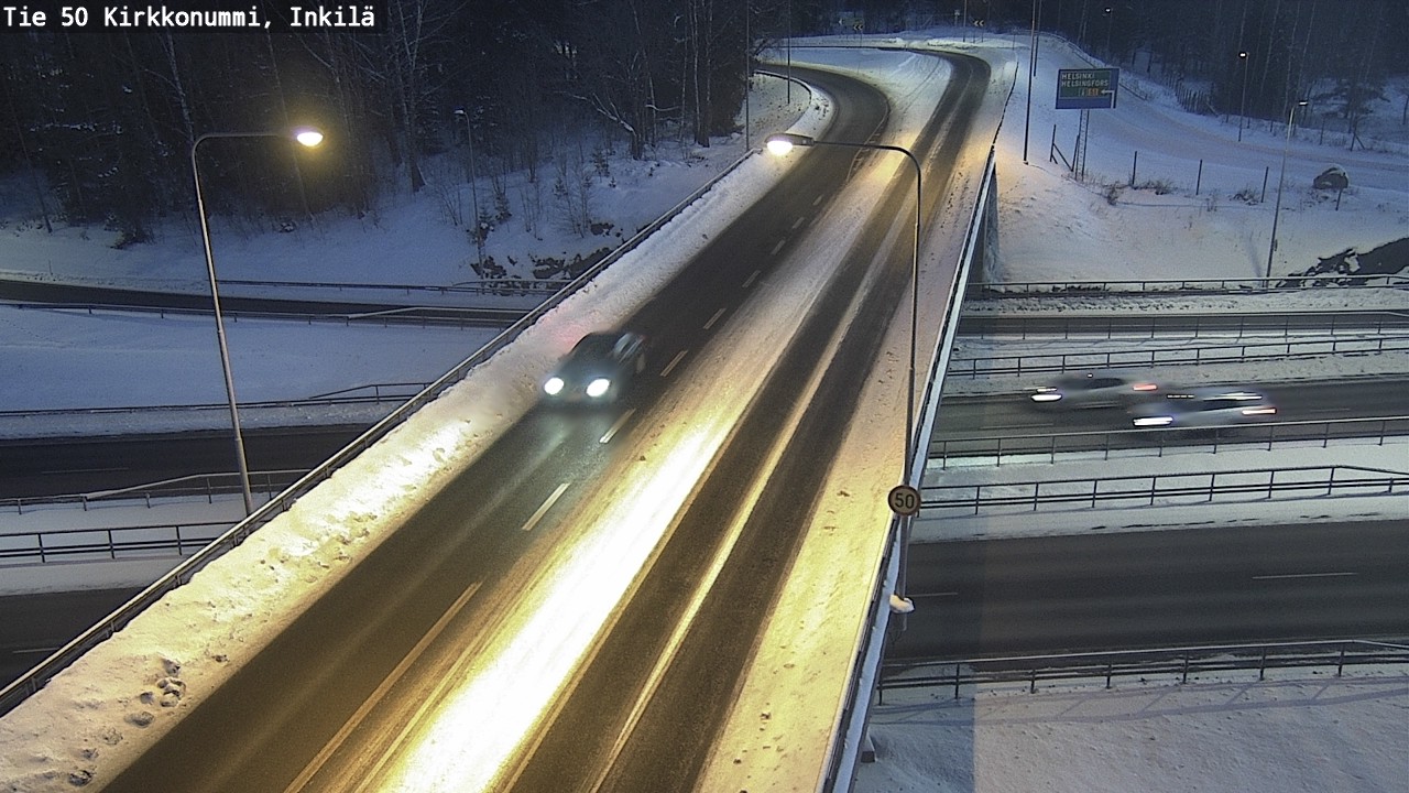 Kelikamerat Kuva Tie 50 Kirkkonummi, Inkilä, Kirkkonummi, Uusimaa