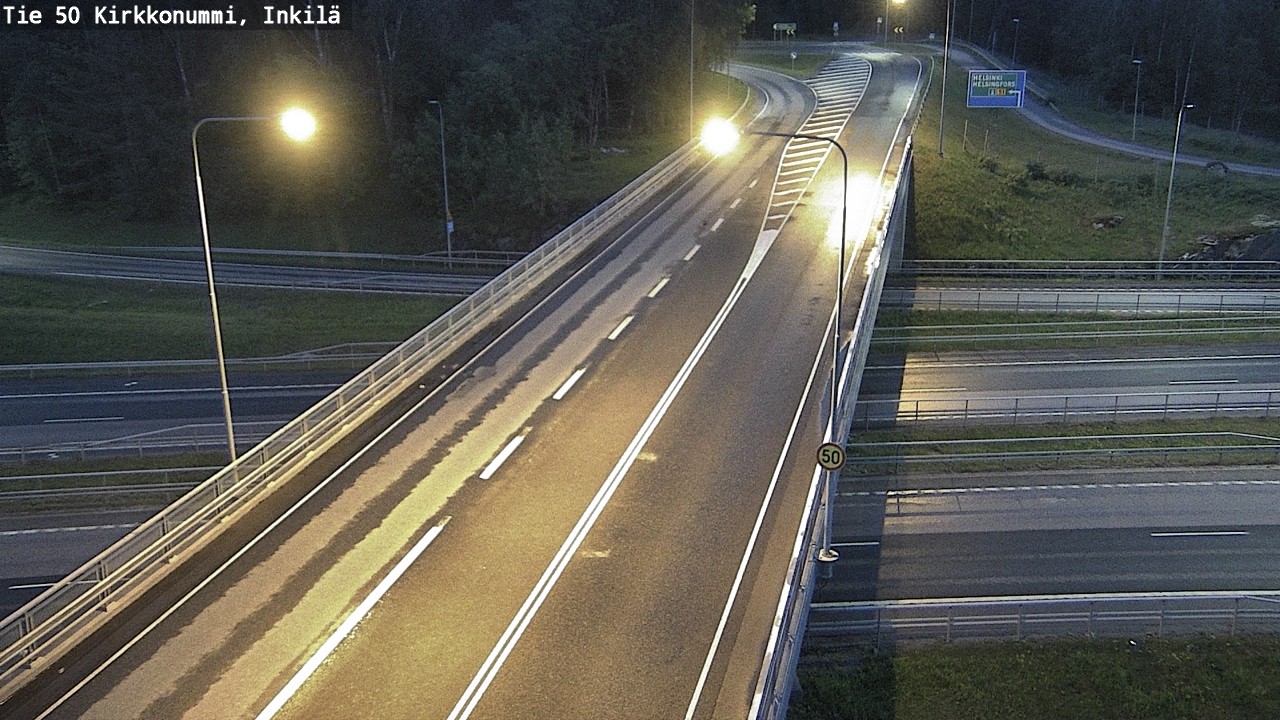 Kelikamerat Kuva Tie 50 Kirkkonummi, Inkilä, Kirkkonummi, Uusimaa
