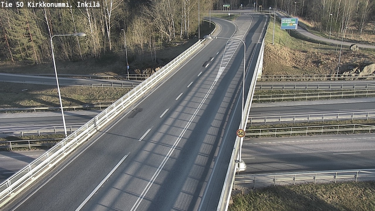 Kelikamerat Kuva Tie 50 Kirkkonummi, Inkilä, Kirkkonummi, Uusimaa