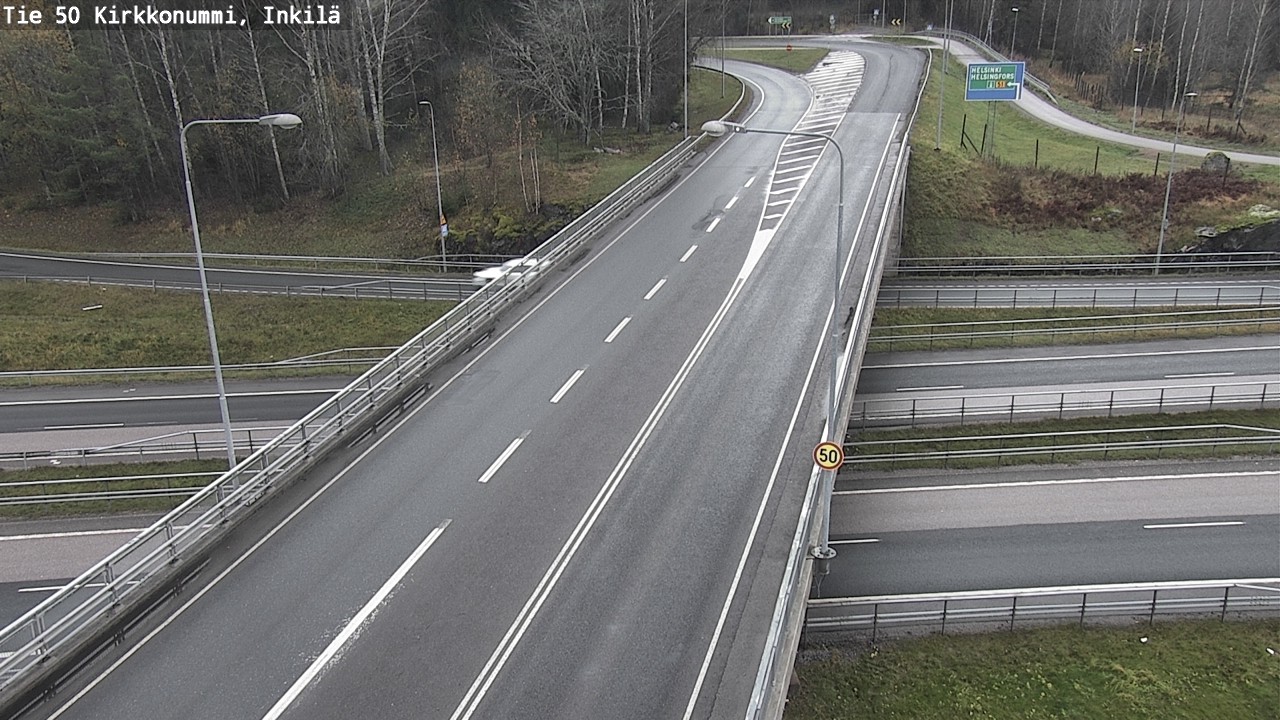 Kelikamerat Kuva Tie 50 Kirkkonummi, Inkilä, Kirkkonummi, Uusimaa