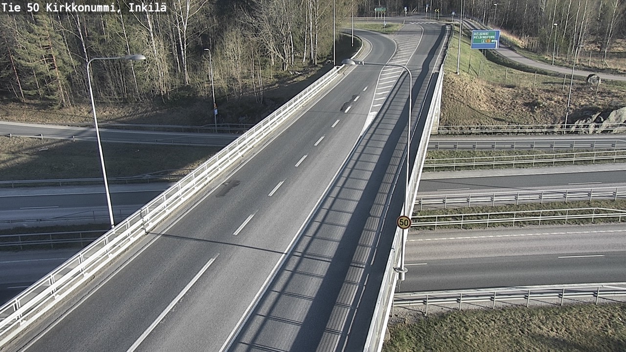 Kelikamerat Kuva Tie 50 Kirkkonummi, Inkilä, Kirkkonummi, Uusimaa