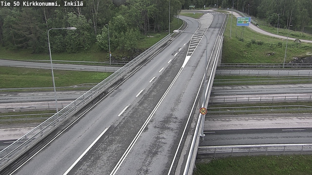 Kelikamerat Kuva Tie 50 Kirkkonummi, Inkilä, Kirkkonummi, Uusimaa