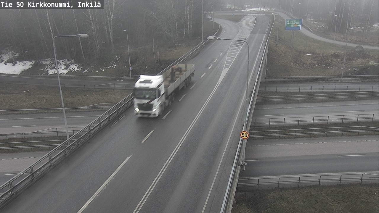 Kelikamerat Kuva Tie 50 Kirkkonummi, Inkilä, Kirkkonummi, Uusimaa