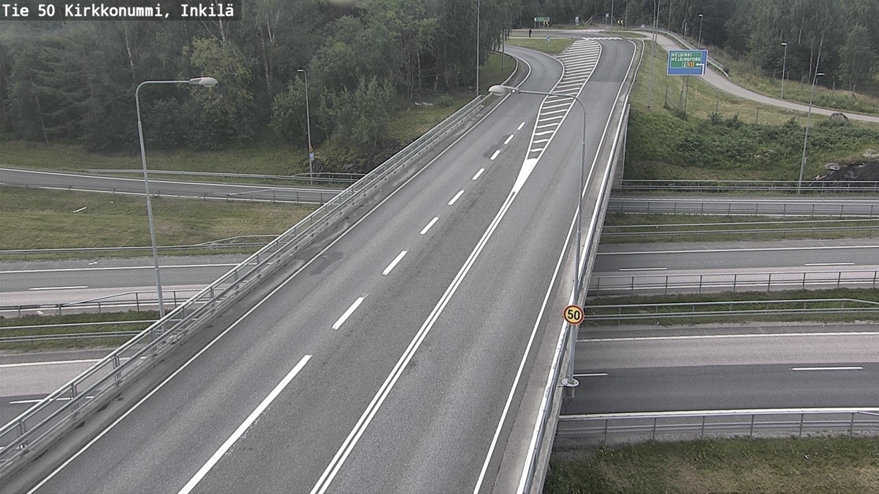 Kelikamerat Kuva Tie 50 Kirkkonummi, Inkilä, Kirkkonummi, Uusimaa