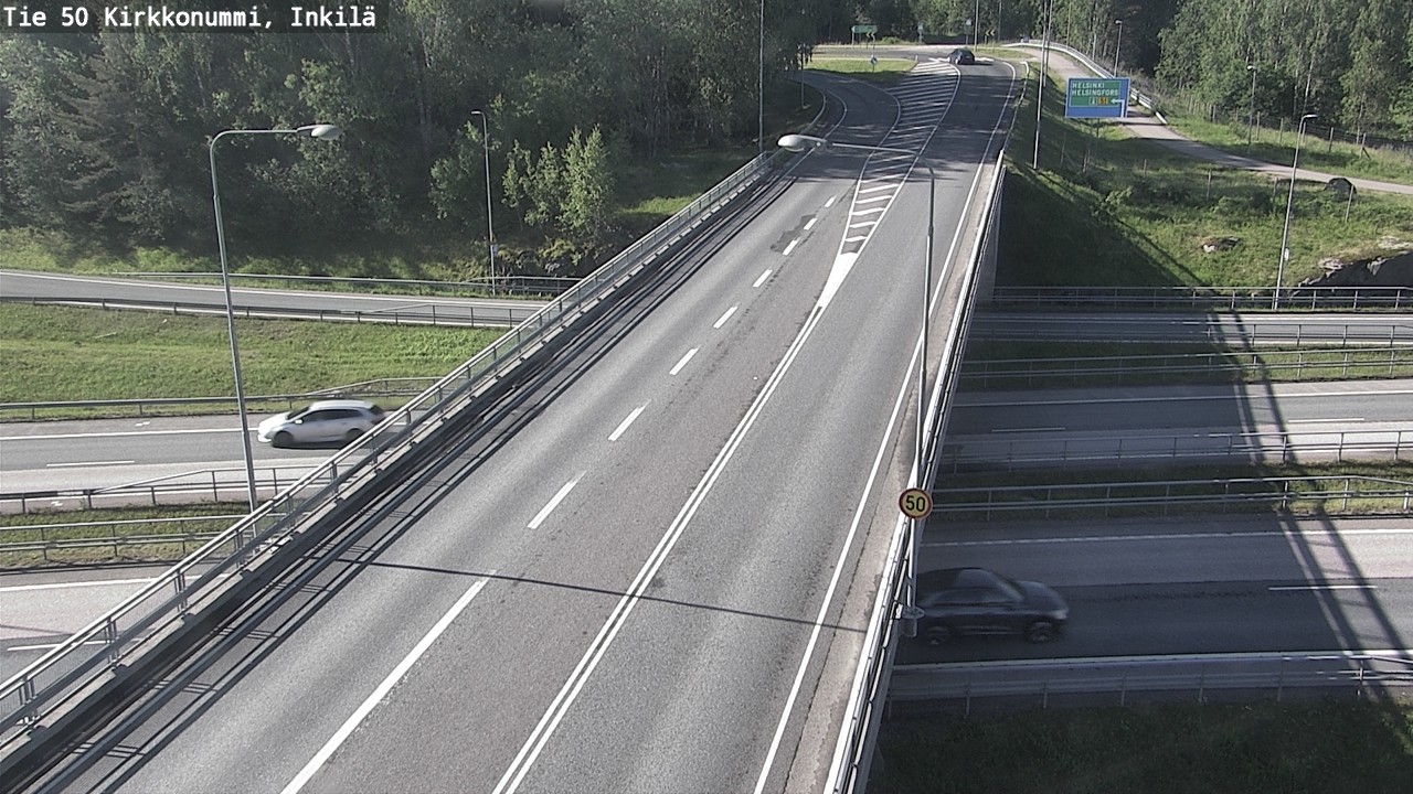 Kelikamerat Kuva Tie 50 Kirkkonummi, Inkilä, Kirkkonummi, Uusimaa