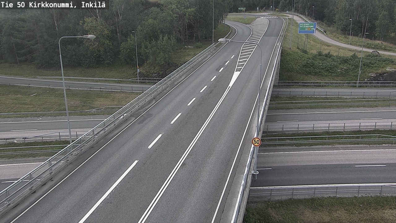 Kelikamerat Kuva Tie 50 Kirkkonummi, Inkilä, Kirkkonummi, Uusimaa