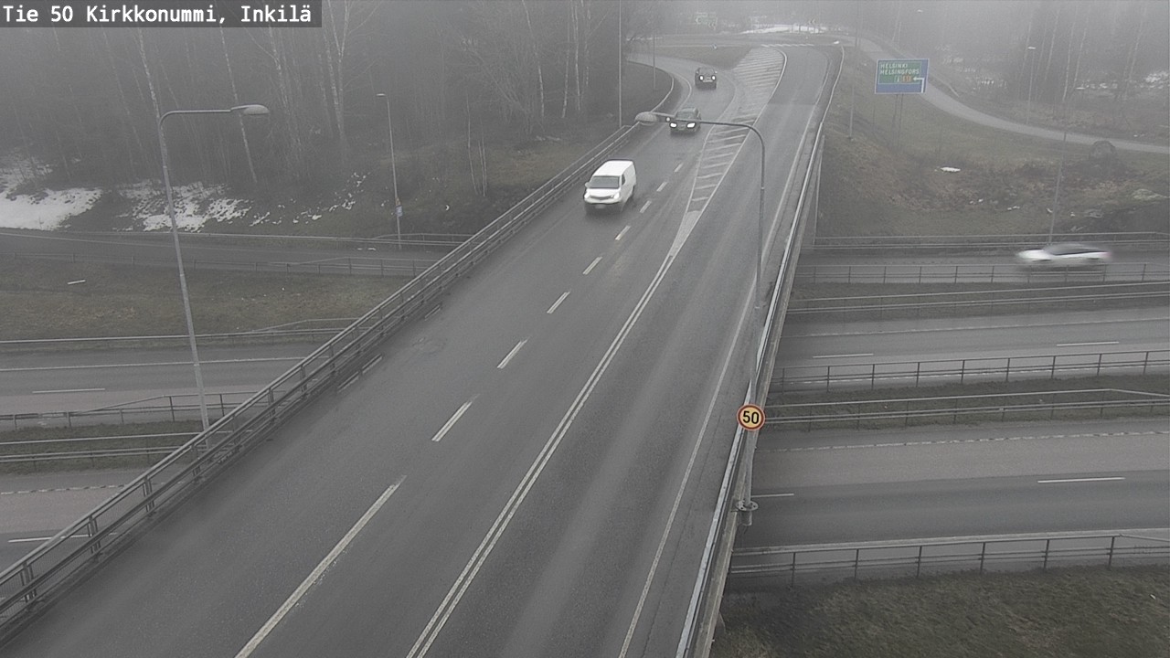 Kelikamerat Kuva Tie 50 Kirkkonummi, Inkilä, Kirkkonummi, Uusimaa