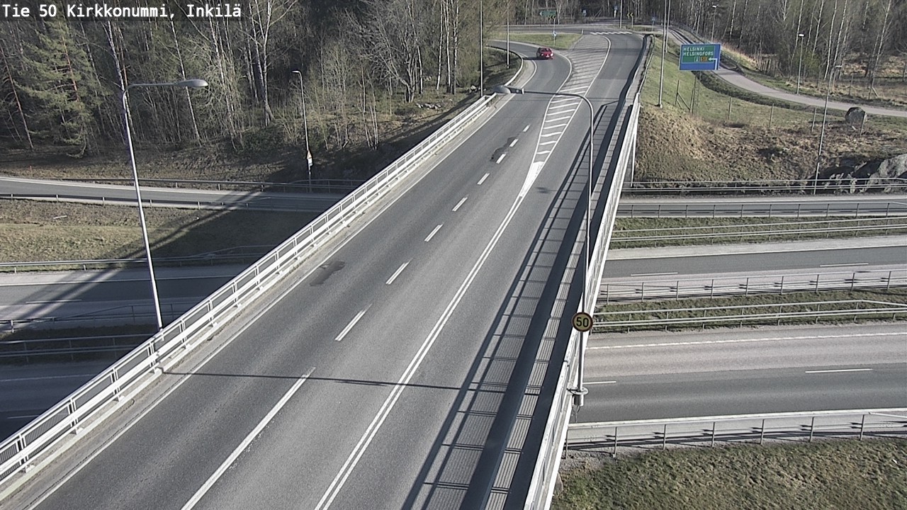 Kelikamerat Kuva Tie 50 Kirkkonummi, Inkilä, Kirkkonummi, Uusimaa