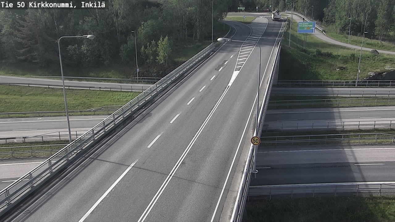 Kelikamerat Kuva Tie 50 Kirkkonummi, Inkilä, Kirkkonummi, Uusimaa