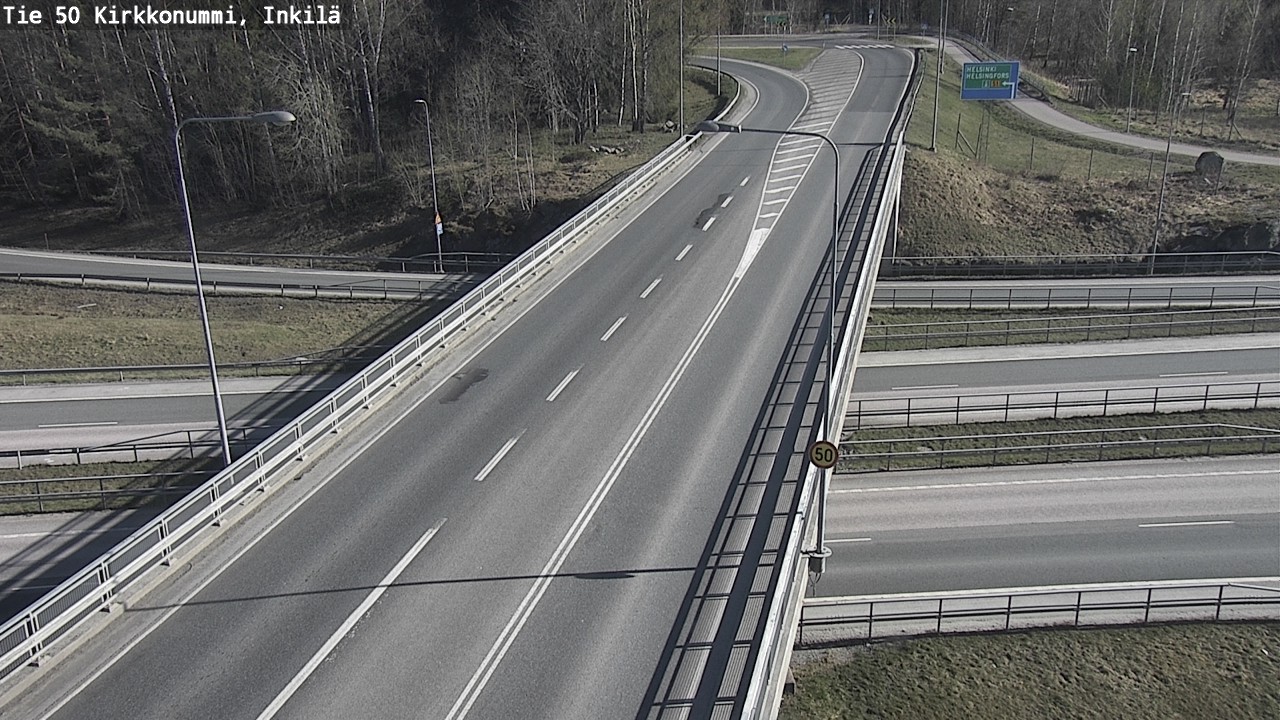 Kelikamerat Kuva Tie 50 Kirkkonummi, Inkilä, Kirkkonummi, Uusimaa