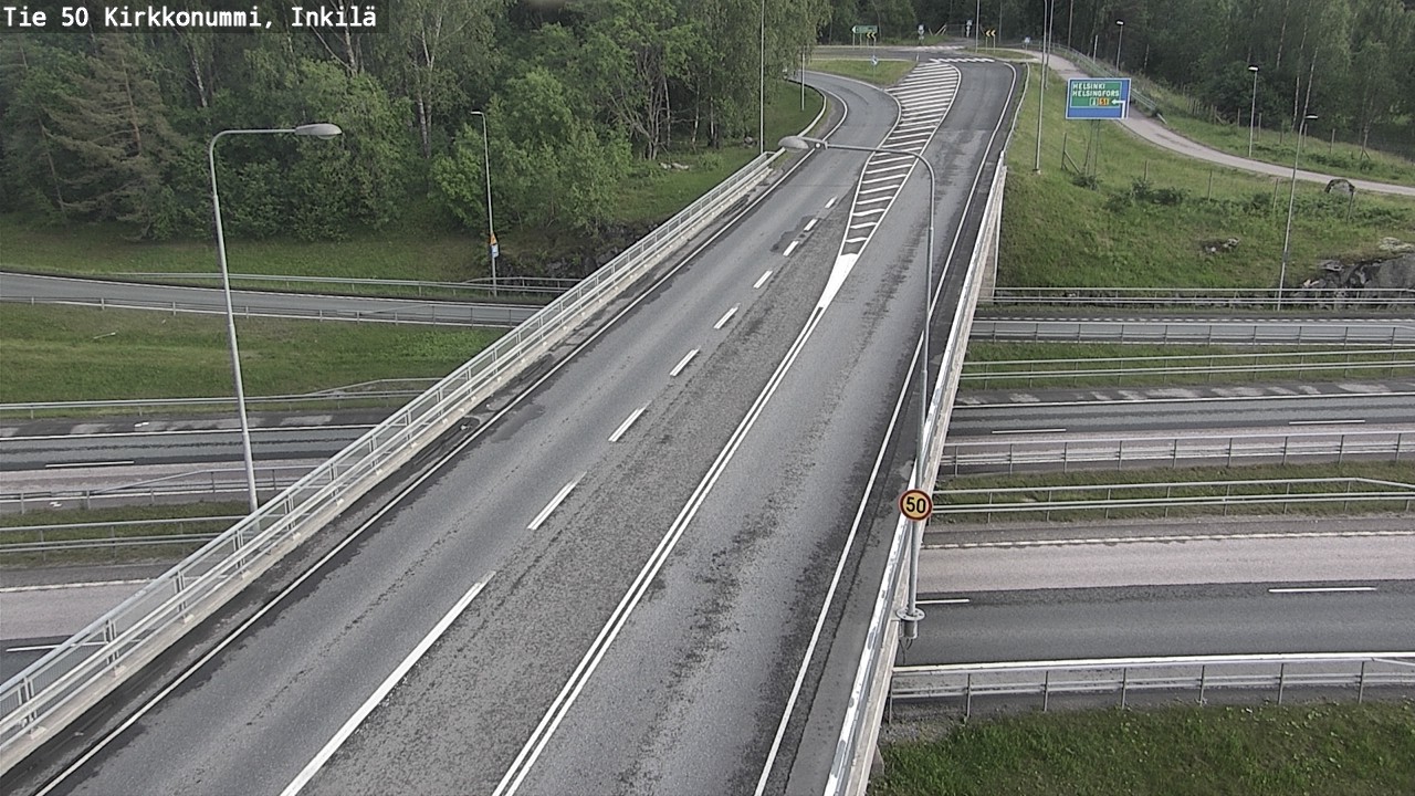 Kelikamerat Kuva Tie 50 Kirkkonummi, Inkilä, Kirkkonummi, Uusimaa