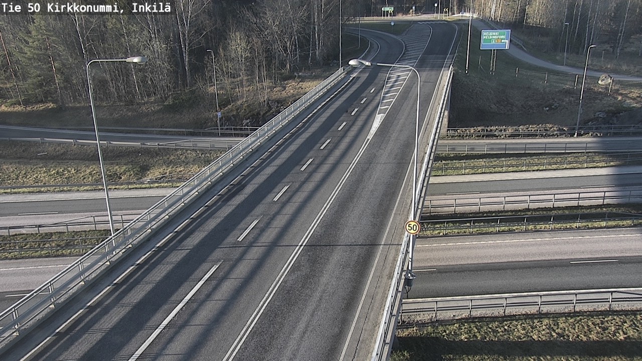 Kelikamerat Kuva Tie 50 Kirkkonummi, Inkilä, Kirkkonummi, Uusimaa