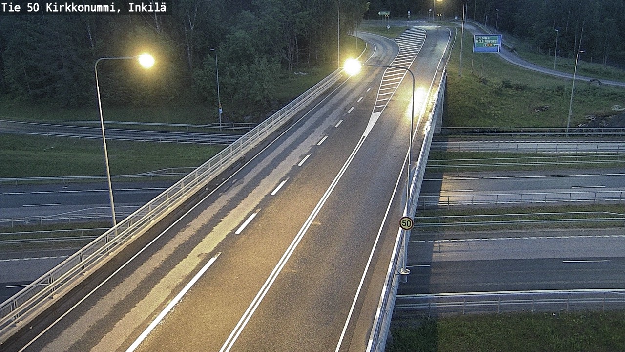 Kelikamerat Kuva Tie 50 Kirkkonummi, Inkilä, Kirkkonummi, Uusimaa