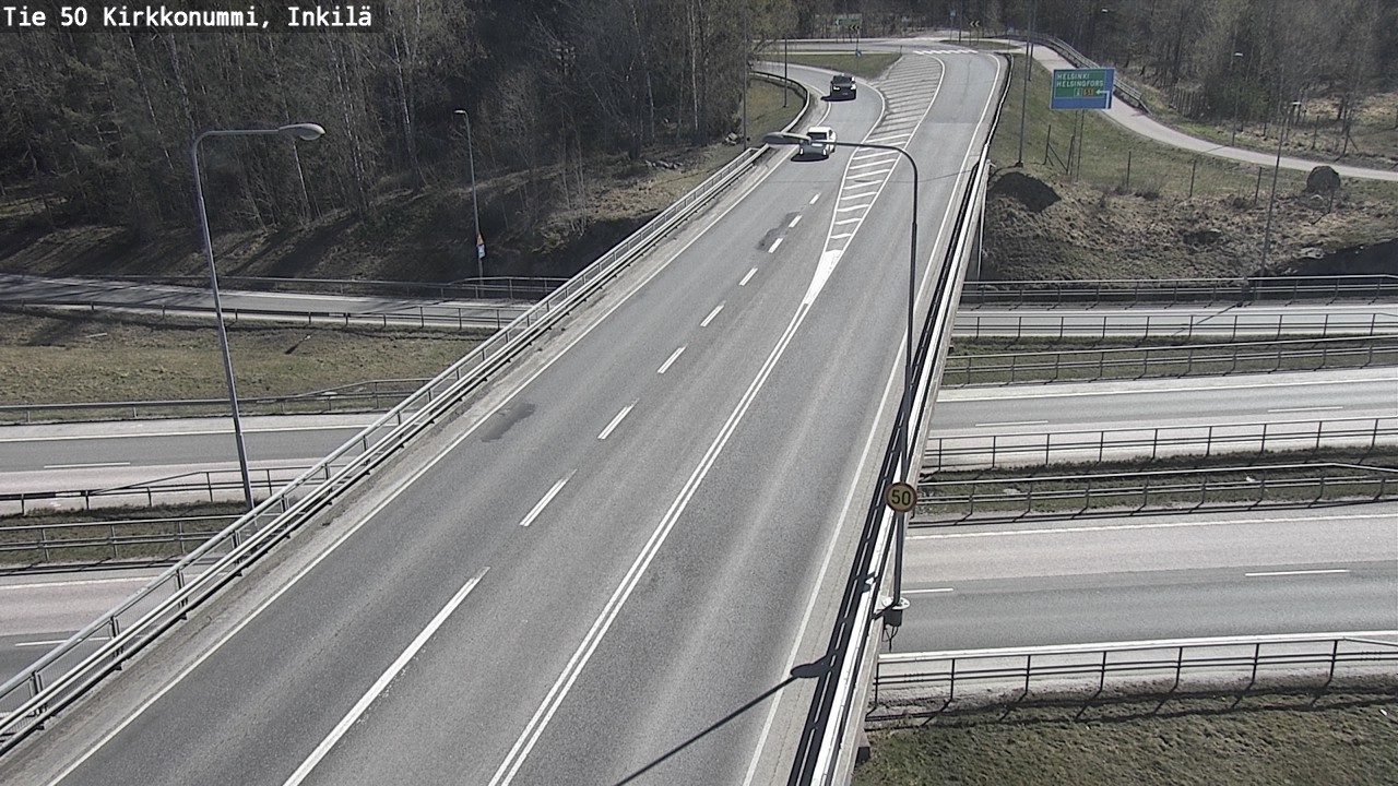 Kelikamerat Kuva Tie 50 Kirkkonummi, Inkilä, Kirkkonummi, Uusimaa