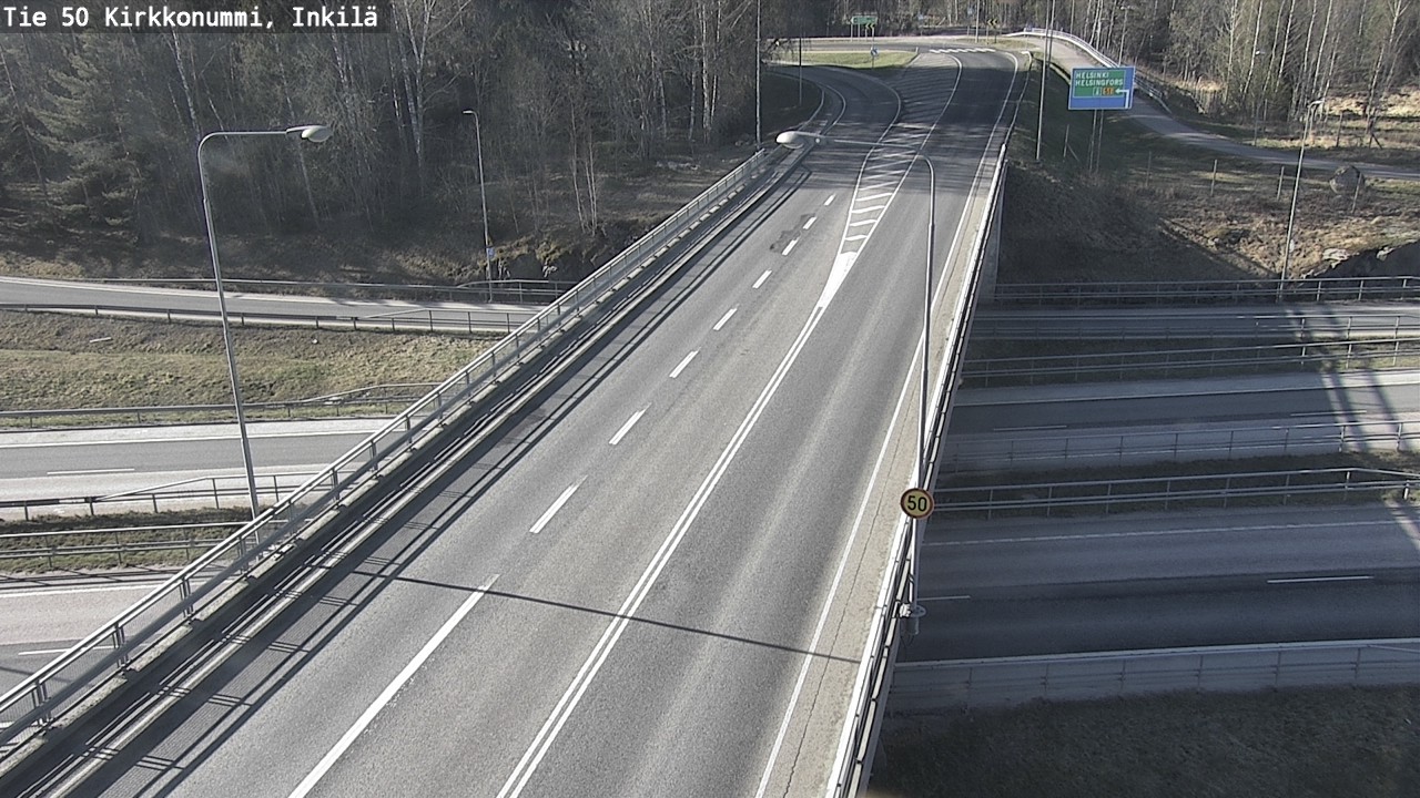 Kelikamerat Kuva Tie 50 Kirkkonummi, Inkilä, Kirkkonummi, Uusimaa