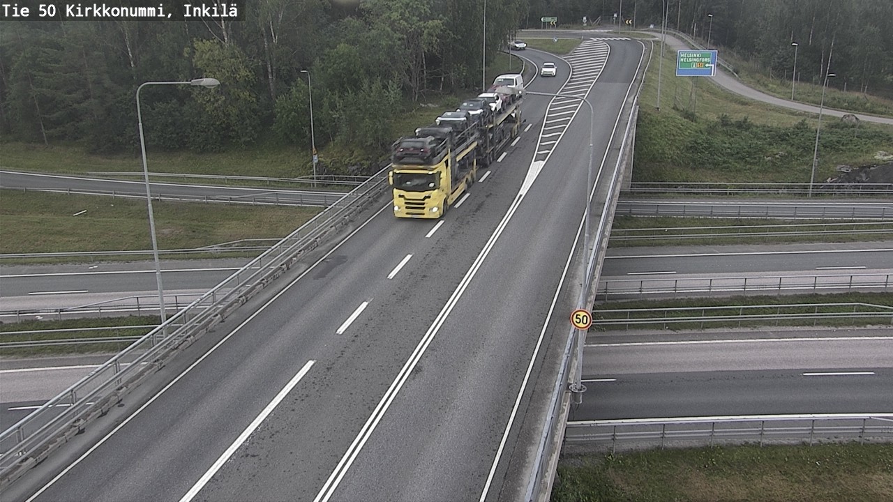 Kelikamerat Kuva Tie 50 Kirkkonummi, Inkilä, Kirkkonummi, Uusimaa