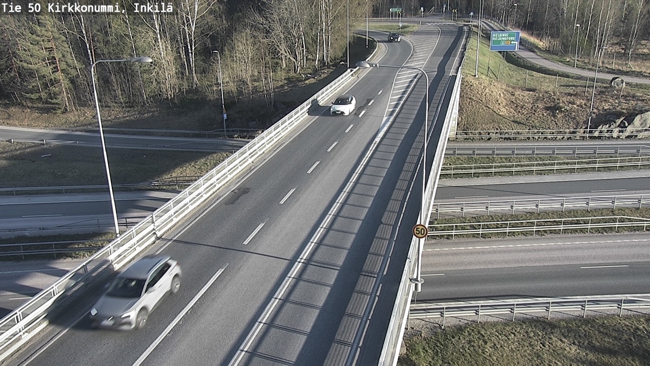 Kelikamerat Kuva Tie 50 Kirkkonummi, Inkilä, Kirkkonummi, Uusimaa