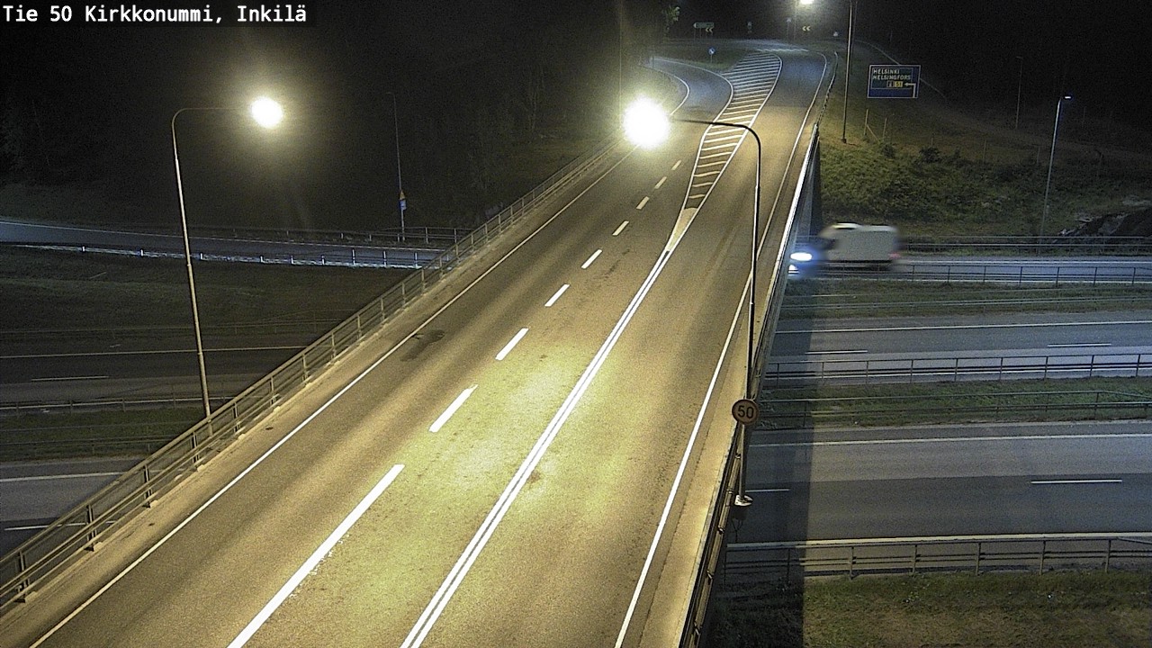 Weather Camera Image Road 50 Kirkkonummi, Inkilä, Kirkkonummi, Uusimaa