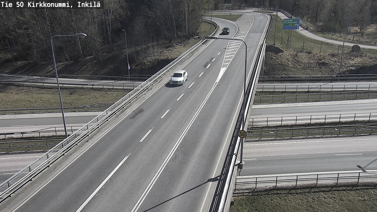 Kelikamerat Kuva Tie 50 Kirkkonummi, Inkilä, Kirkkonummi, Uusimaa