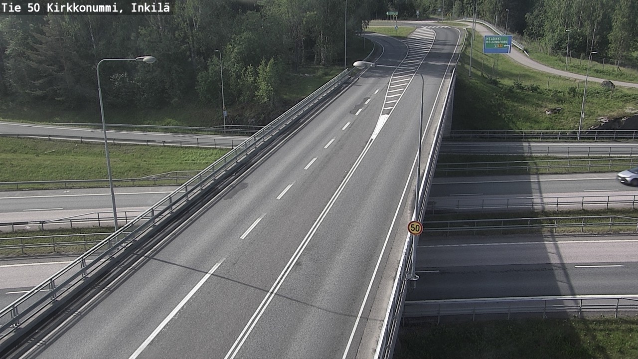 Kelikamerat Kuva Tie 50 Kirkkonummi, Inkilä, Kirkkonummi, Uusimaa