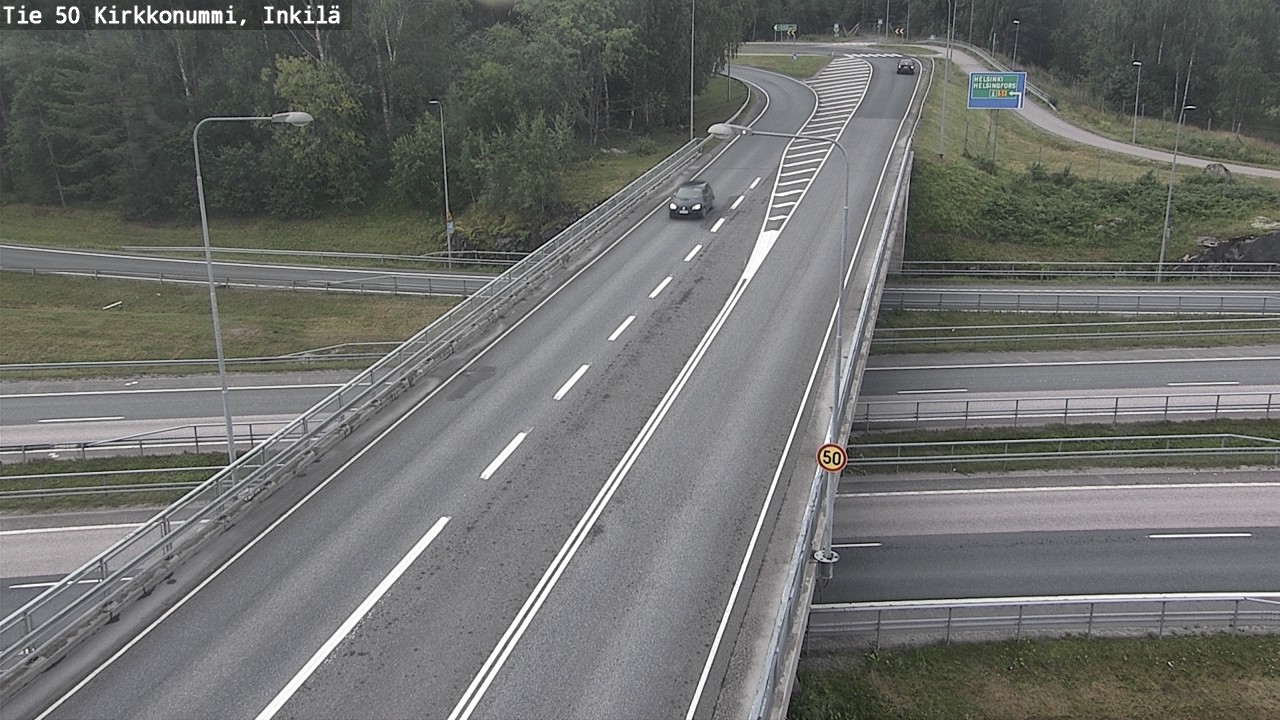 Kelikamerat Kuva Tie 50 Kirkkonummi, Inkilä, Kirkkonummi, Uusimaa