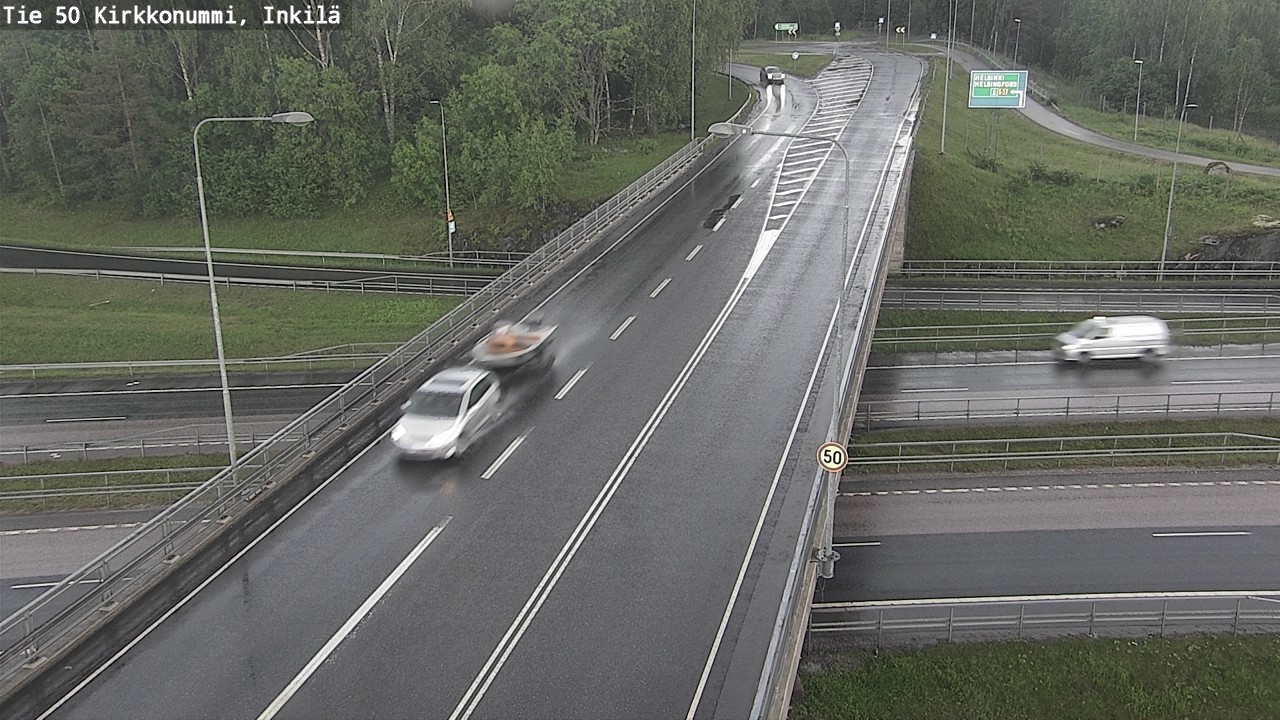 Kelikamerat Kuva Tie 50 Kirkkonummi, Inkilä, Kirkkonummi, Uusimaa