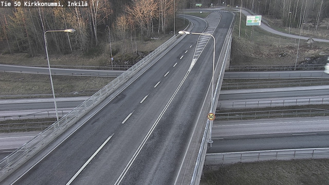 Kelikamerat Kuva Tie 50 Kirkkonummi, Inkilä, Kirkkonummi, Uusimaa