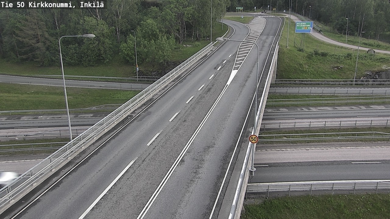 Kelikamerat Kuva Tie 50 Kirkkonummi, Inkilä, Kirkkonummi, Uusimaa