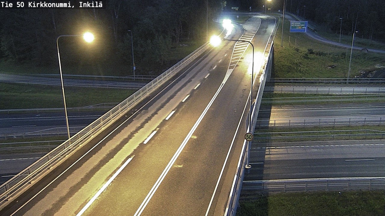 Kelikamerat Kuva Tie 50 Kirkkonummi, Inkilä, Kirkkonummi, Uusimaa